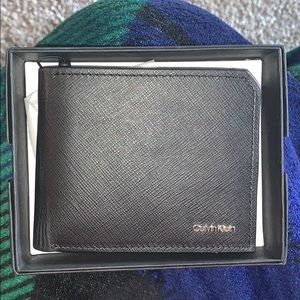 Leather Calvin Klein Wallet
